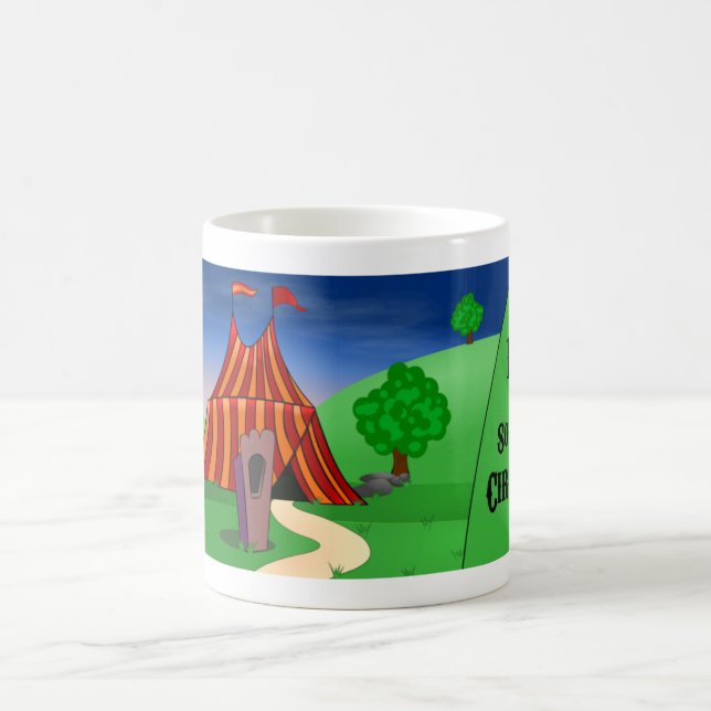 Café Monstruos y taza grande de los circos (Centro)