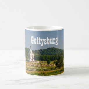 Café Monumento del PA en la taza de Gettysburg