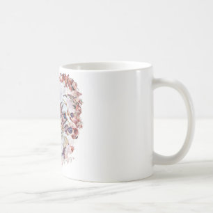 Café Morkie en forma de corazón diseñó la taza