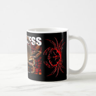 Café Mosaico real de Dungeness, cangrejo 3D, taza del