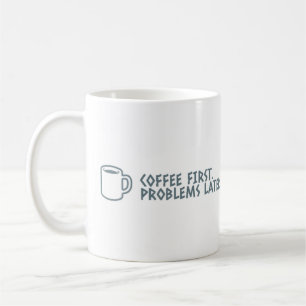 Café Motivación Minimalista de prioridad de taza de caf