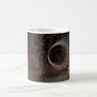 Café Muerte desde arriba de la taza