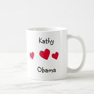 Café Muestre su taza de la ayuda de Obama