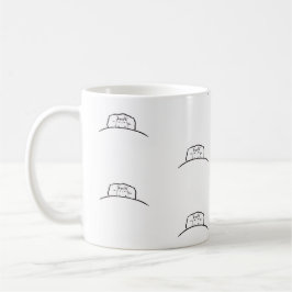 Café Mug de gato, gato en una taza de cama, mugre de am