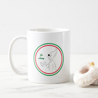 Café Mug de gestos italianos - Vete de la taza italiana