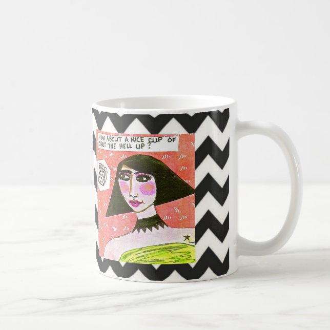 CAFÉ MUG-HOW SOBRE UNA TAZA AGRADABLE DE CERRADO PARA (Derecha)