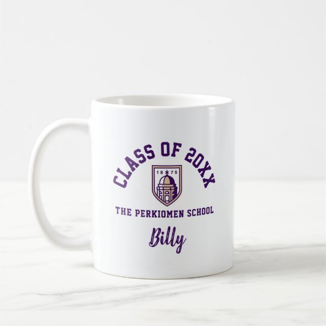 Café Mug La Escuela Perkiomen, Té, Copa (Izquierda)