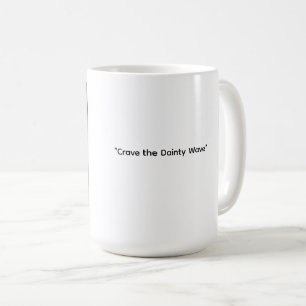 Café Muñeca delicada en buggy rosa - Taza de foto clási