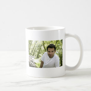 Café Música de Ryan Kelly - taza - árboles verdes