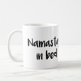 Café Namastay en taza de la cama