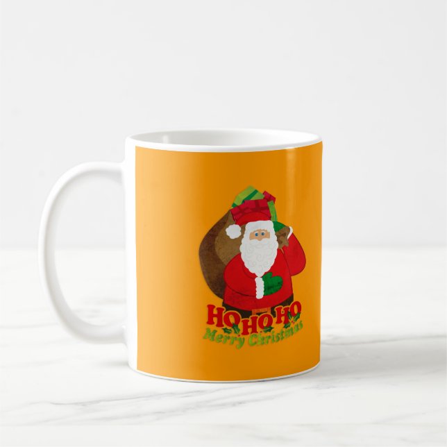 Café Naranja de Santa "si usted no cree…" taza de la (Izquierda)
