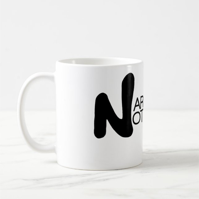 Café NARCOLEPSY: NO taza de la obra clásica de ALONE™ (Izquierda)