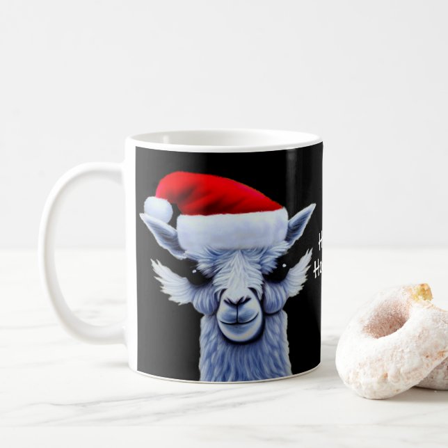 Café Navidades llaman a usar una taza de Gorra Navidad (Con donut)