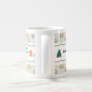 Café Navidades tema taza de café,