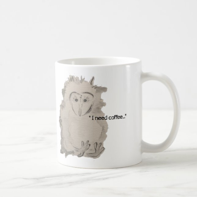 Café "Necesito taza de la reunión de la MOD del café" (Derecha)