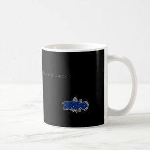 Café Negro de la taza de Coelacanth