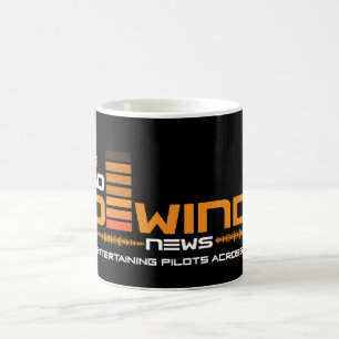 Café Negro de radio de la taza del Sidewinder