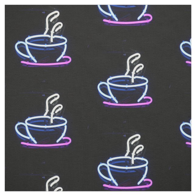 Café Neon Rótulo Café Tela (Retal)