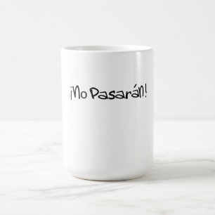 Café Ninguna taza Anti-Fascista de Pasaran