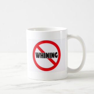 Café Ninguna taza de gimoteo