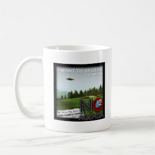Café Ninguna taza de la demostración del orden del dí