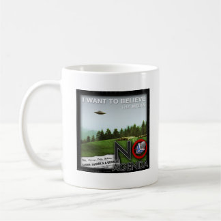 Café Ninguna taza de la demostración del orden del día