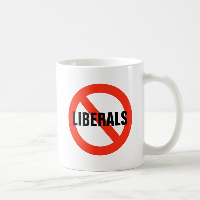 Café NINGUNA taza de los LIBERALES (Derecha)