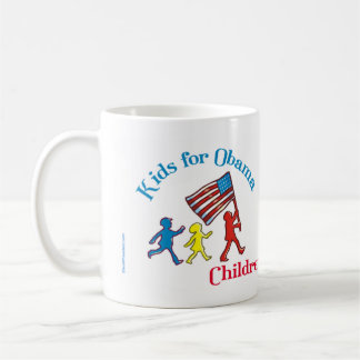 Café Niños para la taza de Obama