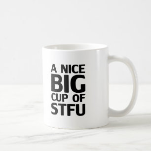 Café Niza una taza grande de STFU