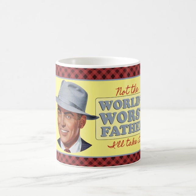 Café NO el padre peor de los mundos - taza (Centro)