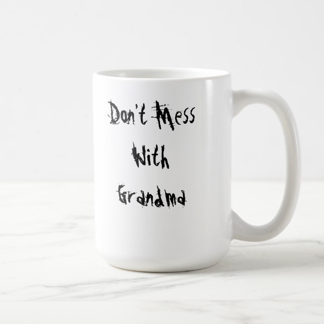 Café No ensucie con la taza de la abuela (Derecha)