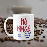 No hay reyes en la taza clásica de EE.UU. - Rojo y