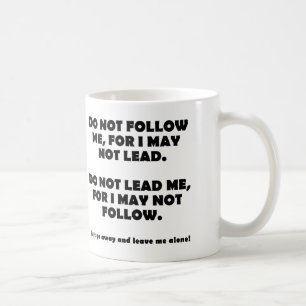 Café No Sigas O Lideres Taza Divertida Taza De Viaje