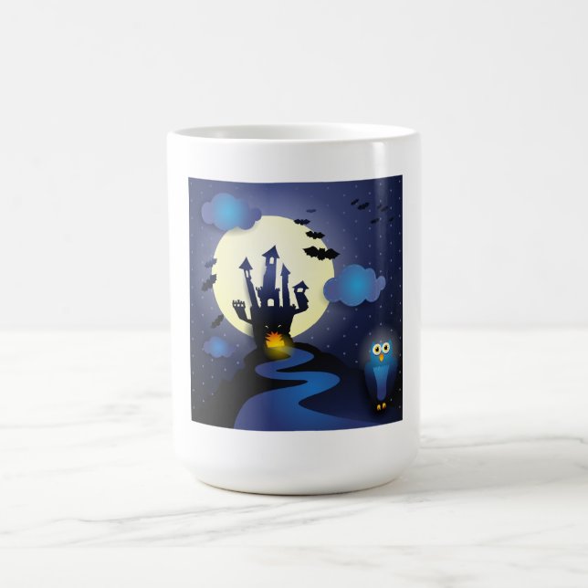 Café Noche de Halloween, taza (Centro)