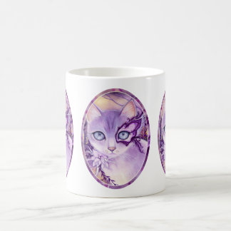 Café * Noche de Venecia de la lavanda * - taza