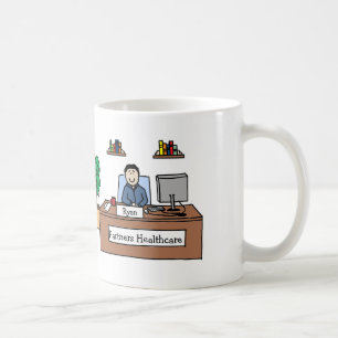 Café Nombre de compañía personalizado de la taza w de