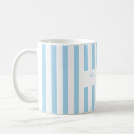 Café Nombre personalizado taza de agradecimiento a la m