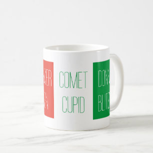 Café NOMBRES DE RENO Taza Blanca 