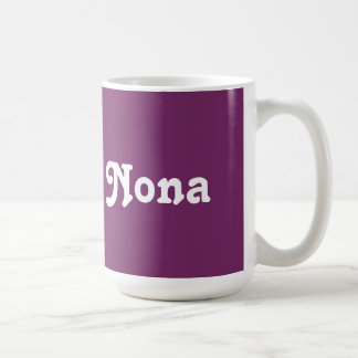 Café Nona de la taza