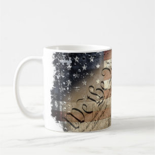 Café NOSOTROS la taza INDUSTRIAL de la BANDERA de los