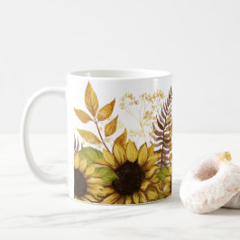 Café Nuestra taza de otoño para los amantes de la natur