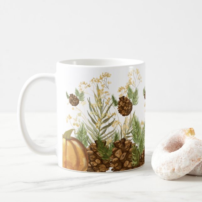 Café Nuestra taza de otoño para momentos cómodos (Con donut)