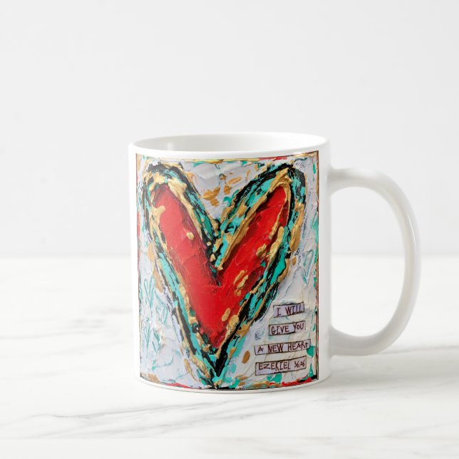 Café Nueva creación en la taza de Cristo (Derecha)