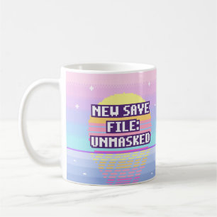 Café Nuevo archivo de guardado: Taza de píxeles neurodi
