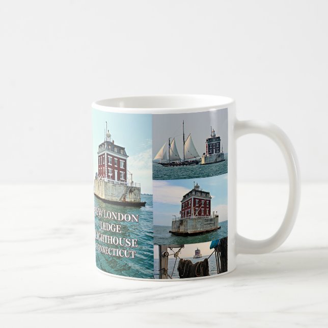 Café Nuevo faro de la repisa de Londres, taza de (Derecha)