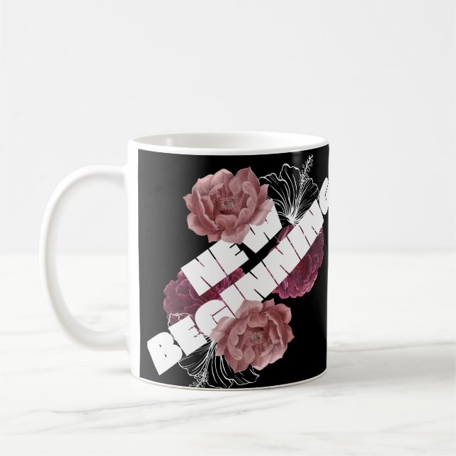 Café Nuevo inicio de la taza (Izquierda)