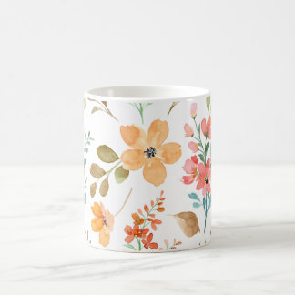 Café Obra maestra 🎨 de flores: Una taza de florecimien