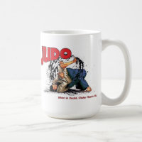 Obstrucción de la taza del judo hacia fuera