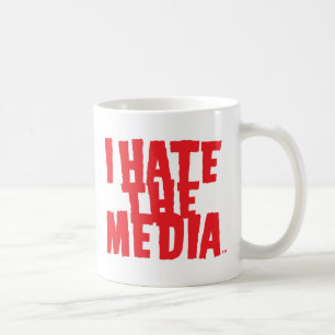 Café odio de s I la taza de los medios (asustadiza)