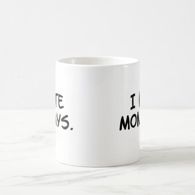 Café "Odio taza de lunes" (Centro)
